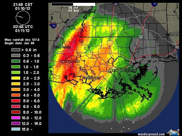 The Key for the South - The Southeast Ridge. WUNIDS_mapstationMSYbrandwuinum1del