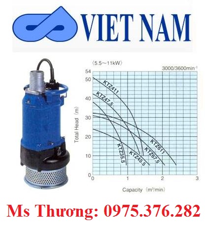 LH: 0975376282,Nhà cung cấp Bơm Tsurumi, Bơm Tsurumi – Nhật, Bơm nước thải, bơm đất sét, bơm bùn loãng,.. Tsurumi-KTZ_zpsb6fb51d0