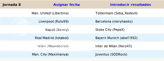 Jornada 08 8vaFecha1raDivision