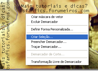 [Tutorial] Outras formas de recorte ▬ Substituindo o fundo Criando-selecao