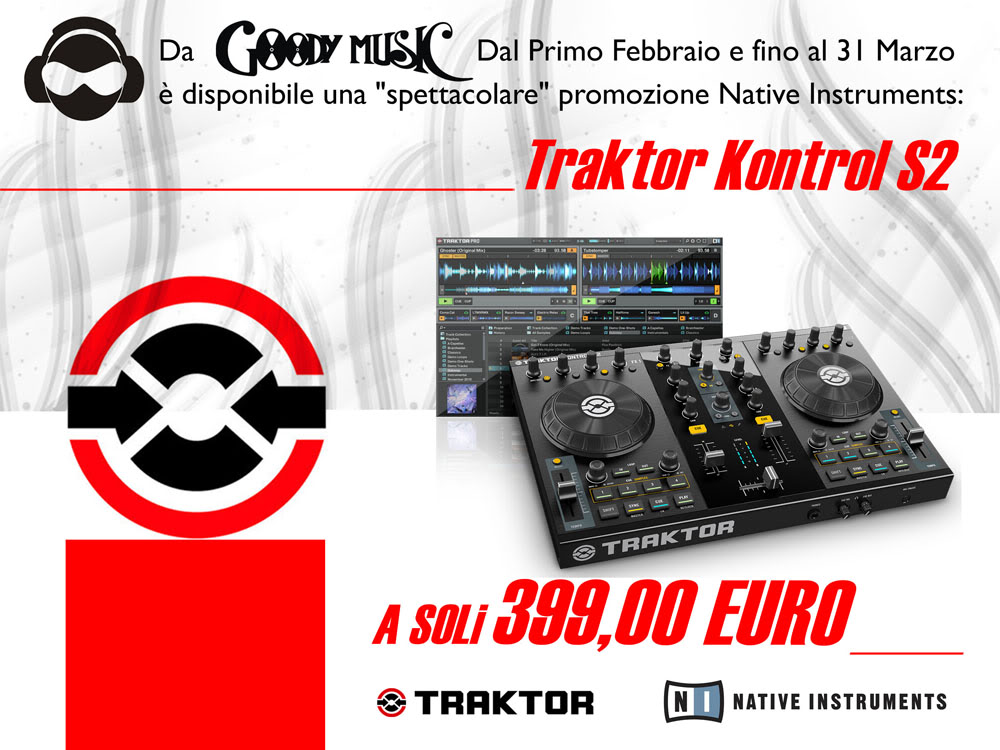 Promo traktor kontrol s2 PubblicitatraktorKONTROLS2scontoPICCOLA-1