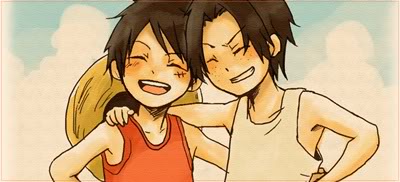  [Ava-Sign] Luffy n' ACE - One Piece ... 3S