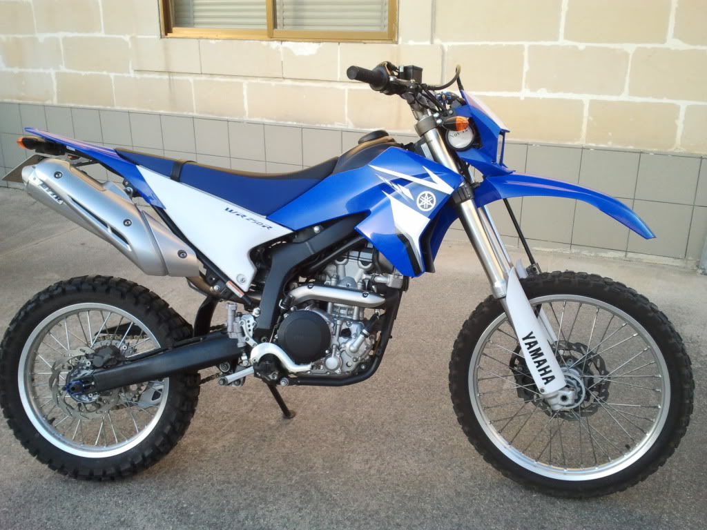 wr250r with gytr pipe and other parts Photo0037