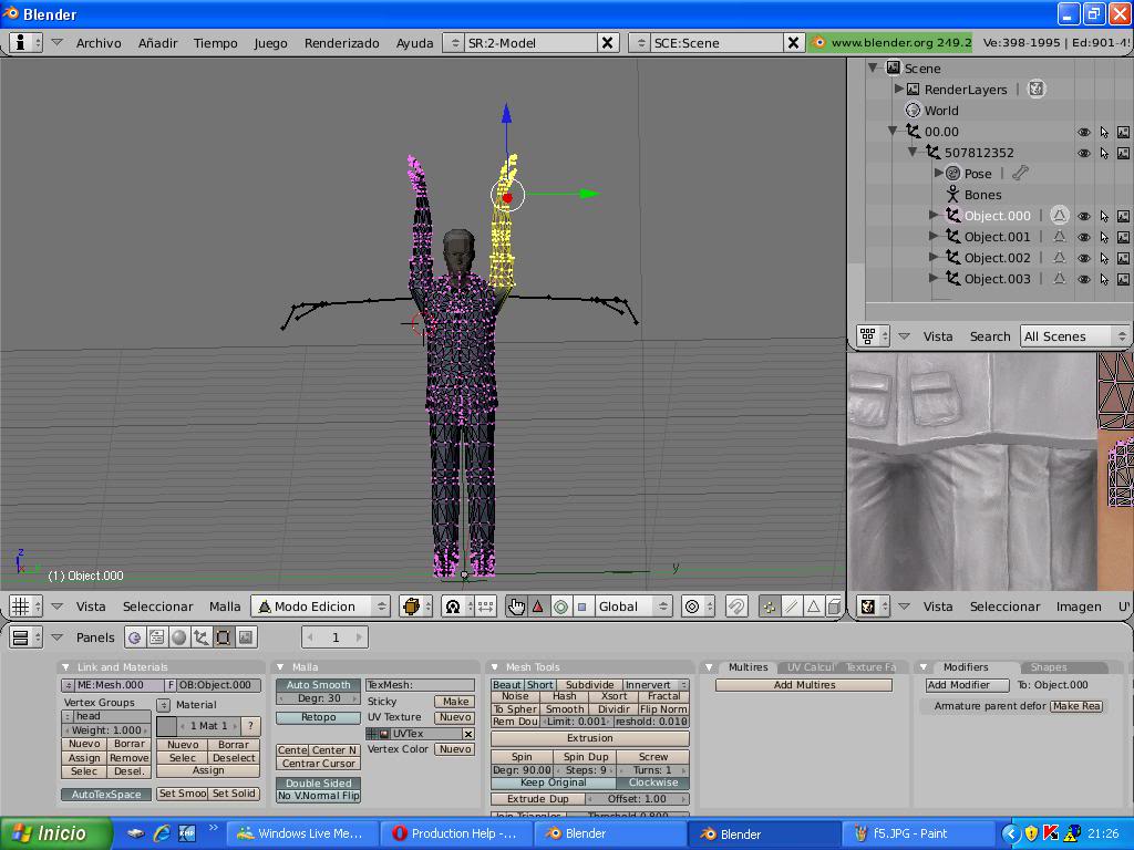 Hacer un prop humano en una postura determinada 5422403f6