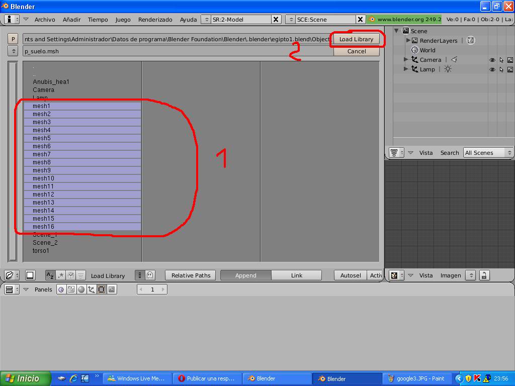 Tutorial Convertir modelos 3d de la galería google 3d a TM 5383386google4