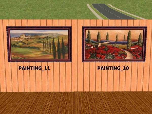 Museum Painting in your sims` houses: Landscape 7-1