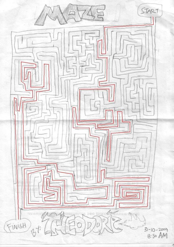 Maze show off Solve