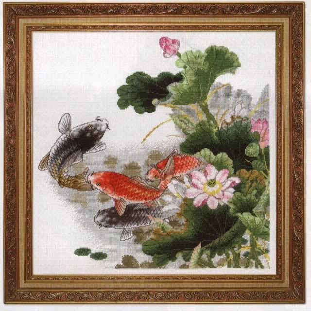 Tranh thêu chữ thập - cross stitch 1-4