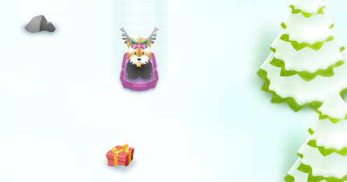 Festibration Flash Games Week 1: Pet Sledding! Sugarsweety