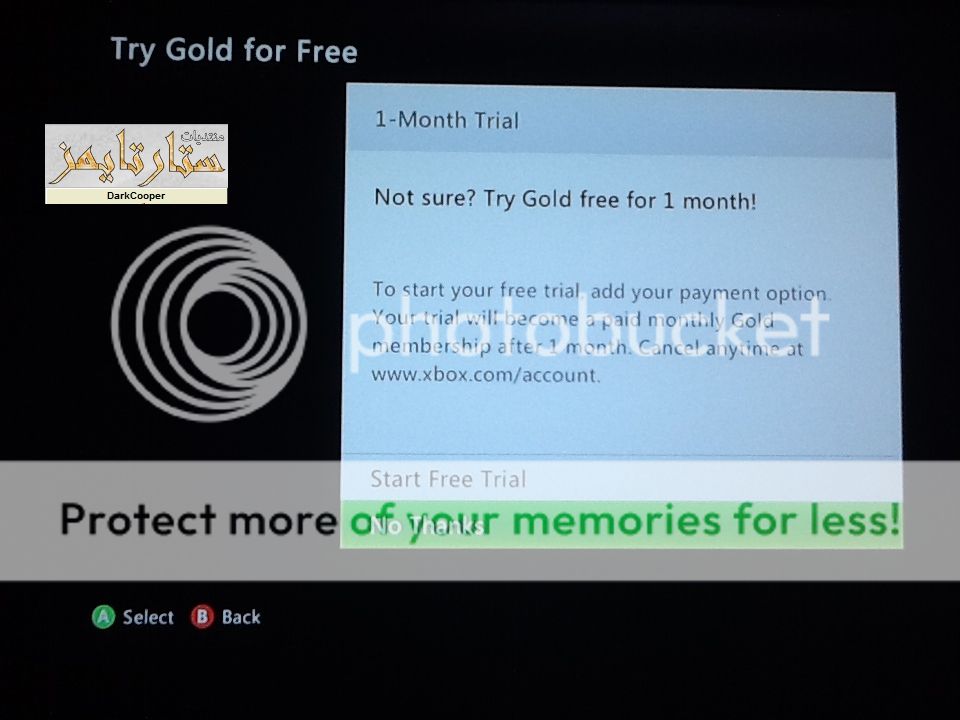  كَيفِيَّة جَلبِ Code XBL Gold لِمُدَّة 48 سَاعَة ،، لَلأبَدْ ! [ مِن جِهَازِي ^^ ] IMG_0357