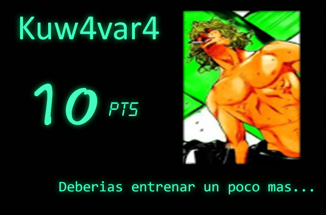 Rol Gantzer [Entre Misiones] Kuwabara