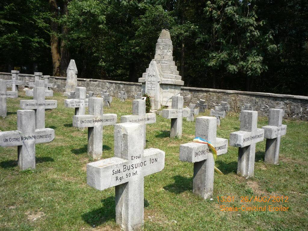 Cimitirul eroilor Sinaia ,judetul Prahova  Busteni24-27august2012207