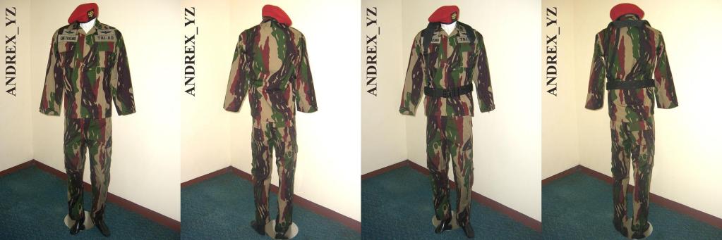 Complete sets  of Indonesian Military and Police Camouflage Patterns (UPDATE)  SERAGAMKOPASUSDETAIL2