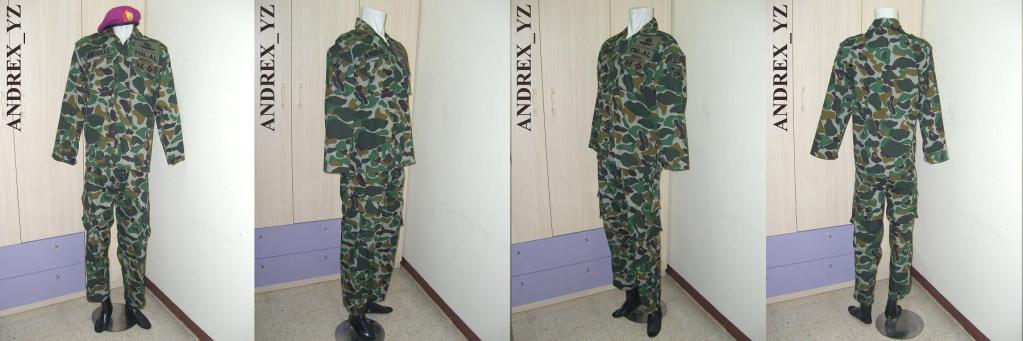 Complete sets  of Indonesian Military and Police Camouflage Patterns (UPDATE)  SERAGAMTNIALMarinirDorengTutul1