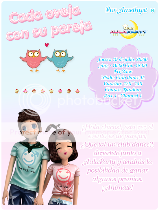 [AulaParty][Evento Online] ♥♥ Cada oveja con su pareja ♥♥ Tituloeintroduccion-1