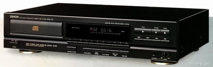 Bán đầu CD Denon DCD 770 hàng nguyên bản mắt nhận nhanh đọc tốt không kén đĩa Cddenon770