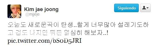 FOTO "Actualización en el Twitter de Jaejoong" (19/04/2012) Hteyhty