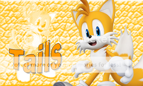 تيلز الثعلب لطلبات التصاميم Tails