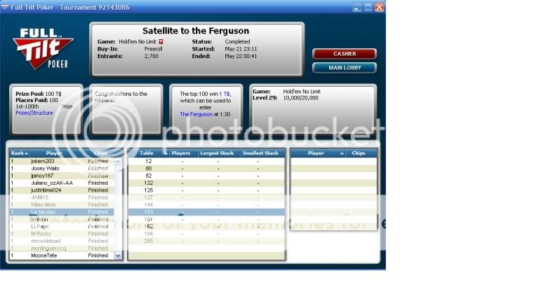 My first ever freeroll win! Freerollwin