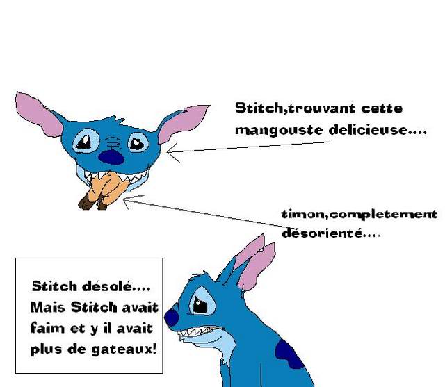 Timon la mangouste vs Stitch Unevnementdramastitch-1