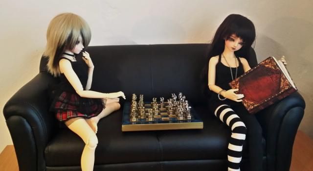 Chess with Amy and Amara Chess2