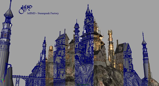 The Steampunk Factory Gnomon_wire_color