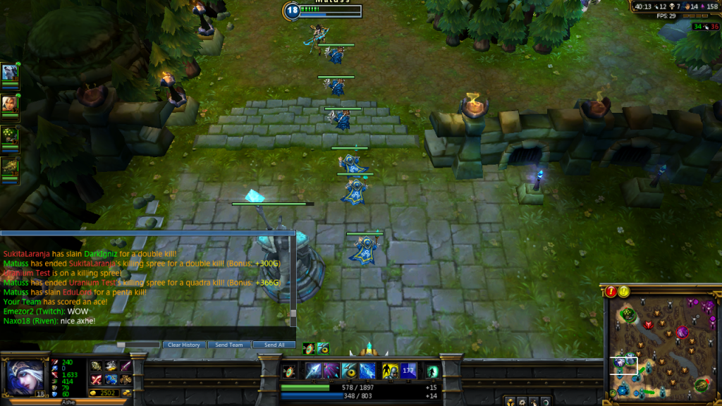 Mi primer penta kill *.* Penta