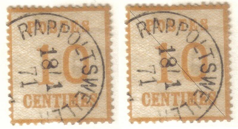 Timbres alsace lorraine Aa11