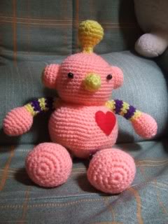 Fábrica Amigurumi Robot