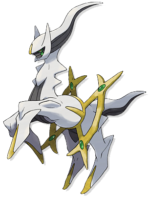 Pokemon Mundo Misterioso para Wii Arceus_Sugimori