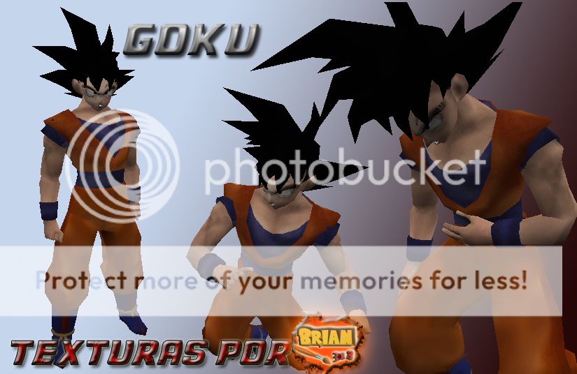 [Model] Goku - Texturas 100% por mi, Retextura estilo realista - Brian318 GokuHD_zpsd446815c