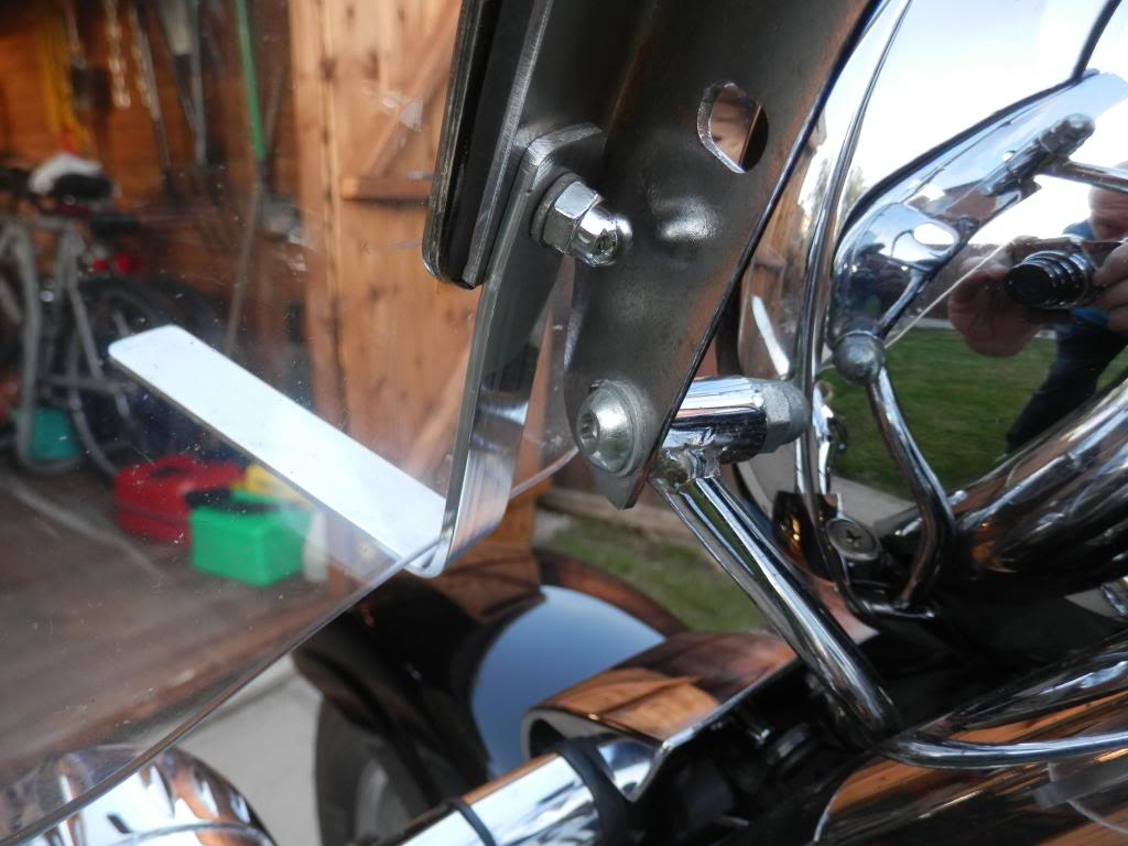 Custom screen fitted spot light brackets .......... 2001 Suzuki VL800  P9290006_zpsacc648e1