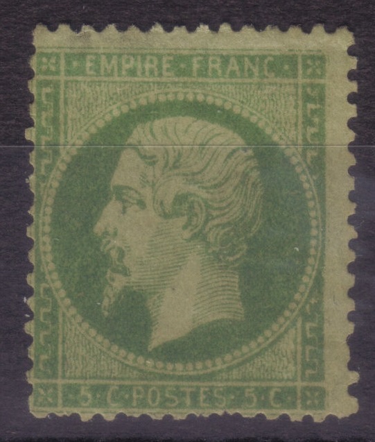 Napoléon 5c vert Nap