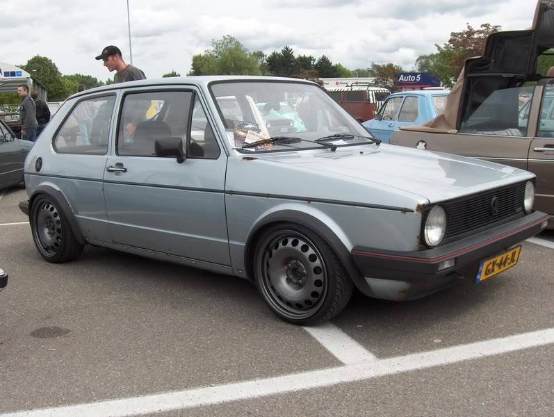 GOLF 1 - Page 11 Mk1withsteels