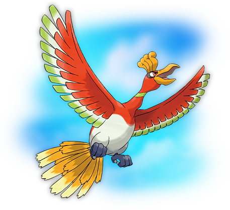 Pokemon  Heart Gold vào Pokemon Soul Silver (!!NEW!!) Ho-oh