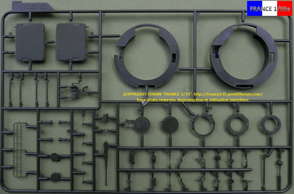 auf1 - AMX 30 AUF1, French Self Propelled Gun. MENG, 1/35, ref TS-004. Plastique injecté et photodécoupe. Revue en 4 partie. 1ère partie. FRANCE135_AuF1_MENGMODEL_1-35_REFTS-004_21_zpsf26d9d98