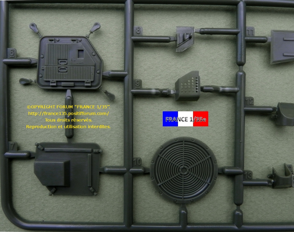 AMX 30 AUF1, French Self Propelled Gun. MENG, 1/35, ref TS-004. Plastique injecté et photodécoupe. Revue en 4 partie. 1ère partie. FRANCE135_AuF1_MENGMODEL_1-35_REFTS-004_43_zpsd579b3ed