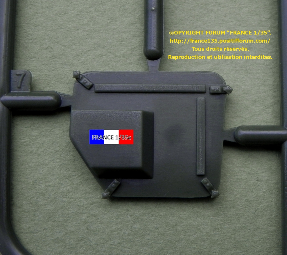 AMX 30 AUF1, French Self Propelled Gun. MENG, 1/35, ref TS-004. Plastique injecté et photodécoupe. Revue en 4 partie. 1ère partie. FRANCE135_AuF1_MENGMODEL_1-35_REFTS-004_45_zpsda832712