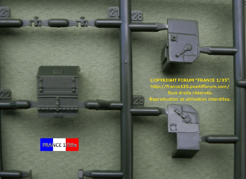 auf1 - AMX 30 AUF1, French Self Propelled Gun. MENG, 1/35, ref TS-004. Plastique injecté et photodécoupe. Revue en 4 partie. 1ère partie. FRANCE135_AuF1_MENGMODEL_1-35_REFTS-004_48_zps56cb2e9f