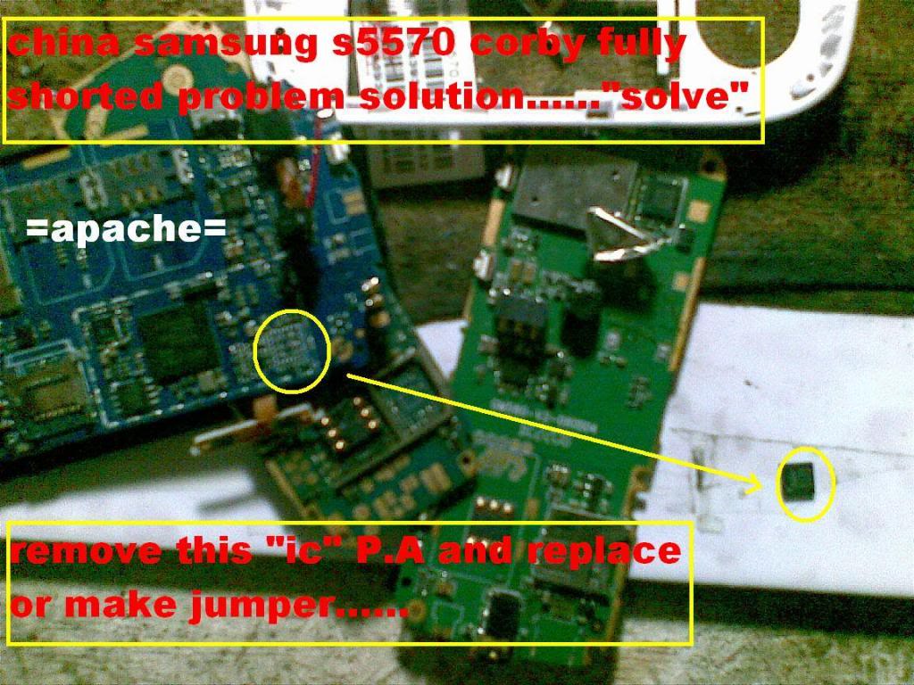 china samsung s5570 corby fully shorted problem..(DONE) Image916