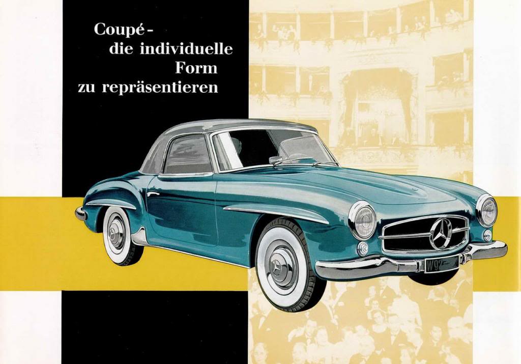 (W121): Catálogo 1956 MercedesBens190SL1956320101230144640