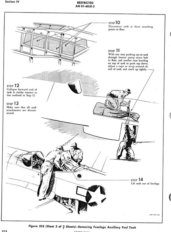 Accurate Miniatures P-51B Mustang FuselageFuel