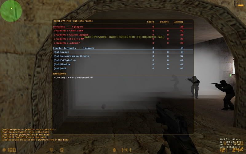 SS sa mecha Sub vs. L gaming  28.01 De_dust20008