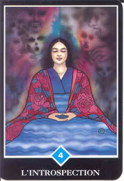 Tarot Osho Zen  4-lintrospection