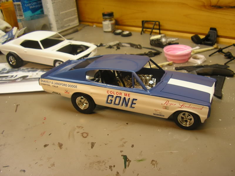 Progress Restored 1967 Charger "Color Me Gone" Funny car 002-27