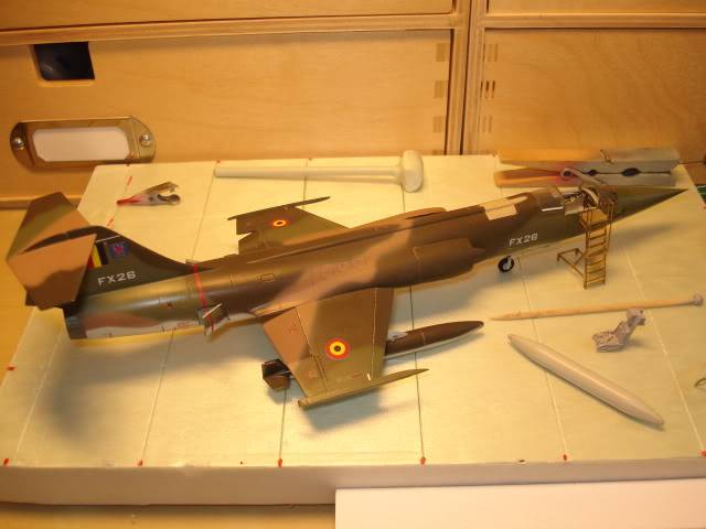 F-104G STARFIGHTER  - [ESCI) 1/72  DSC09500