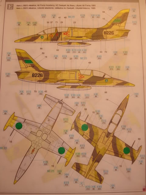 [CONCOURS PAYS EXOTIQUES 2009] Aero  L-39 ALBATROS - Lybian air force - [EDUARD] 1/72 (al39) DSC05774