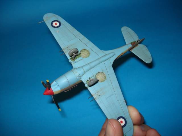 P-40B RAF TOMAHAWK - TRUMPETER 1/72 DSC05180