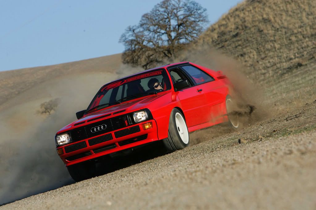 New Audi Quattro Coupe Red-UrQSliding