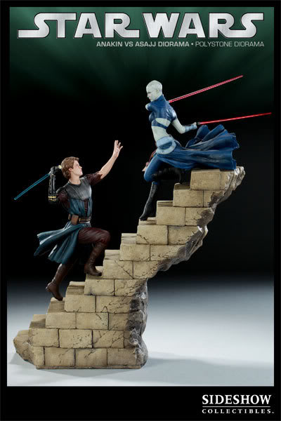 Anakin Vs Asajj Polystone Diorama 2223_press02-001